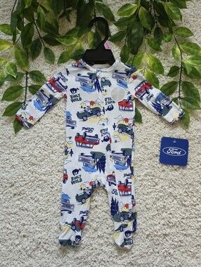 Baby Boy Ford Bronco Sleeper (0-3 Months)